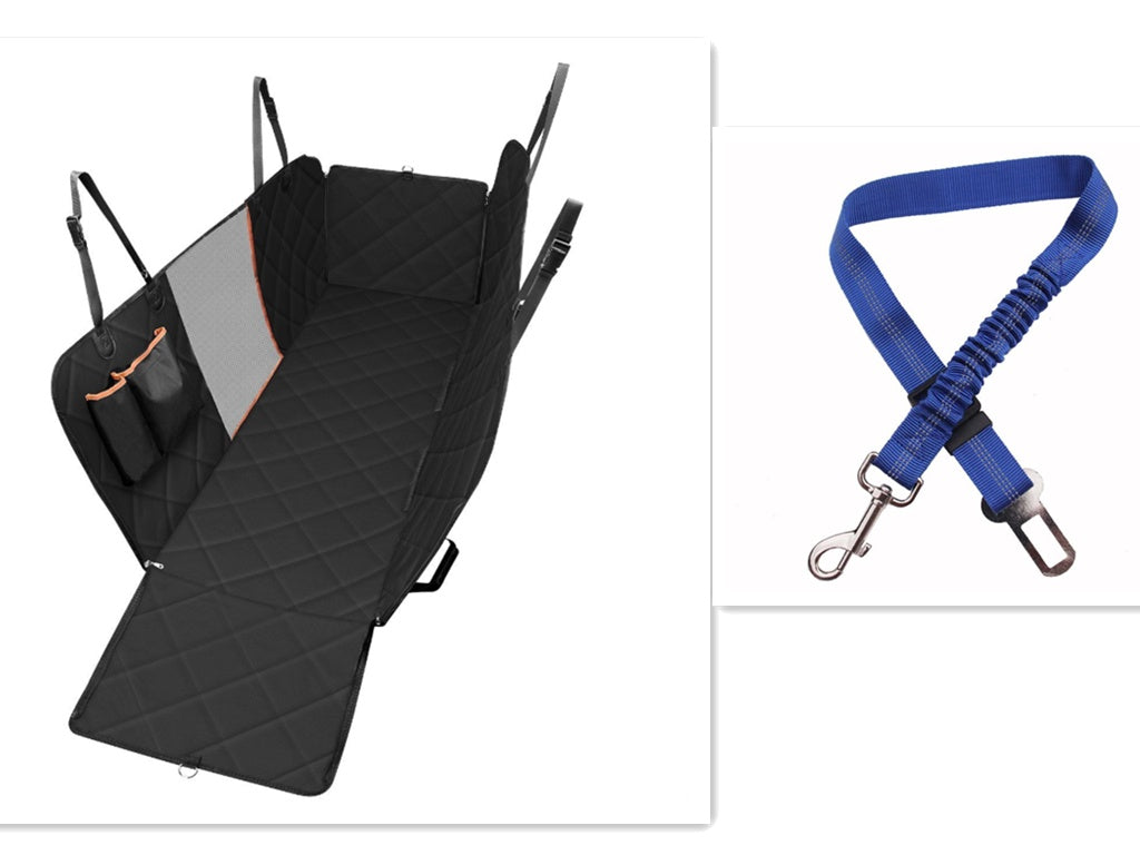 Dog Car Seat Cover With Zipper