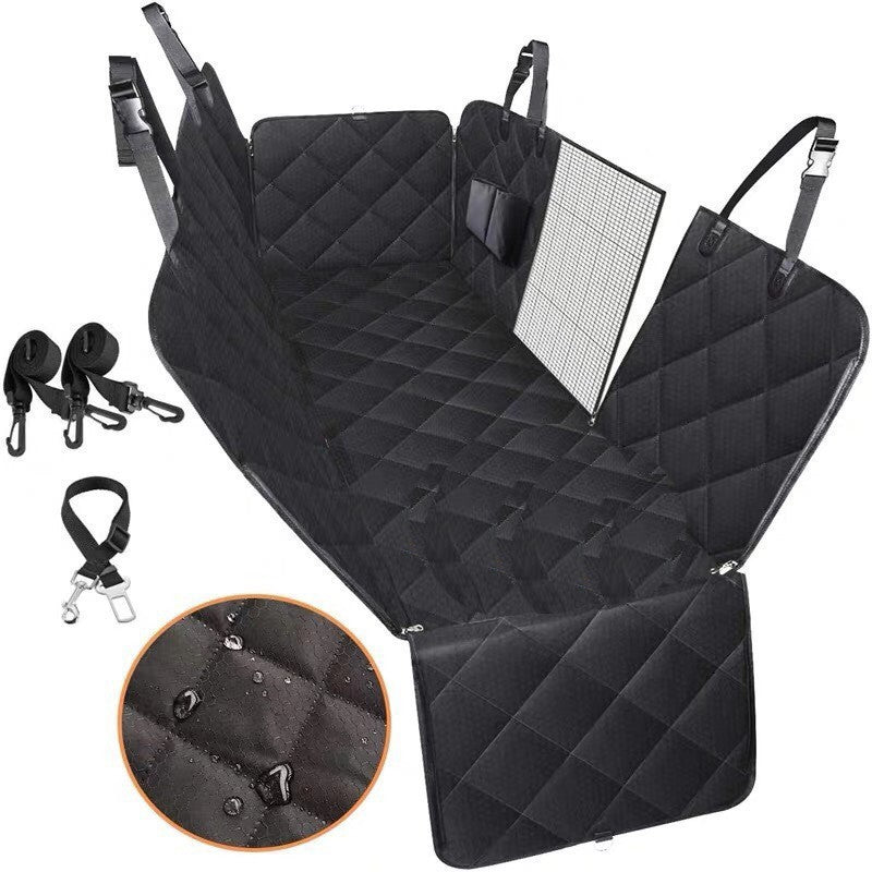 Dog Car Seat Cover With Zipper